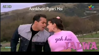 Aankhein Pyari Hai || YEH HAI JALWA || Salman Khan&Amisha Patel || Full Video Song