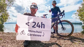 Neues Ziel: Alpencross an EINEM Tag | Von München zum Gardasee 🤯 Schaffen wir das?