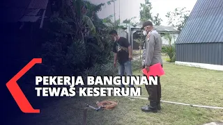 Pekerja Bangunan Tewas Kesetrum saat Perbaiki Pompa Air