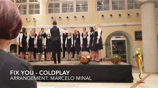 Fix you - Coldplay - Bezirkschor St. Veit ( Arrangement by Marcelo Minal )