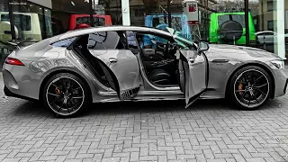 2024 Mercedes AMG GT63 S - Awesome Luxury Coupé Sedan - Interior and Exterior Walkaround