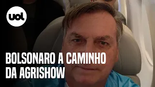 Ex-ministro posta selfie de Bolsonaro a caminho da Agrishow