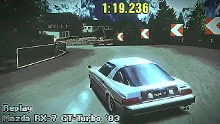 Learning how to drift on Gran Turismo 2
