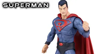 McFarlane Toys RED SON SUPERMAN DC Multiverse Action Figure Review