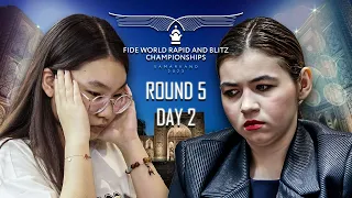 Ang PAGSUBOK ni Miao Miao sa Day 2! | FIDE World Rapid Chess 2023 Womens