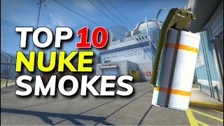 Top 10 Most Essential Nuke Smokes CSGO 2023