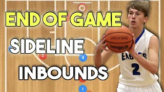 End Of Game Sideline Inbounds Basketball Plays