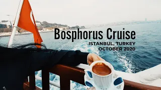BOSPHORUS CRUISE ISTANBUL | ISTANBUL TRAVEL GUIDE【4K】