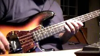 The Beatles - Hey Jude - Love Version Bass riff cover