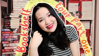 HUGE Bookshelf Tour Part 1 | chaotic & messy book hoarding (over 1,000 books)