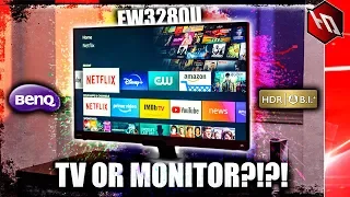 BETTER THAN MOST TVs FOR THE PRICE!! (BenQ EW3280U Entertainment Monitor)