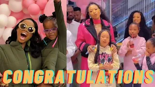 Congratulations Ntando Duma and daughter Sbahle! Well Done!!