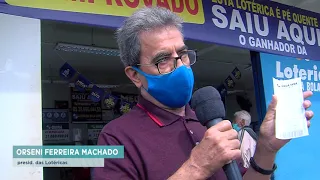 Ganhador da Mega-Sena resgata prêmio de 39 milhões de reais, em Uberlândia - BALANÇO GERAL