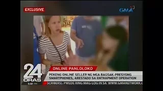 Pekeng online seller ng mga bagsak-presyong smartphones, arestado sa entrapment operation