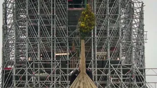 Notre-Dame hat einen neuen Dachstuhl