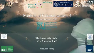 Marcus du Sautoy - The Creativity Code: AI - friend or foe?