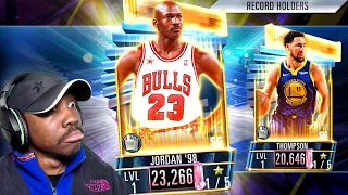 PINK DIAMOND MICHAEL JORDAN In RECORD HOLDERS PACK OPENING! NBA 2K Mobile Season 3