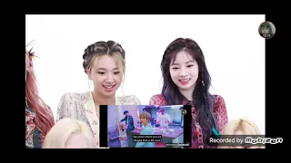 twice reaction to bts home