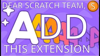 Why Scratch NEEDS the Animated text extension