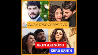 AKIN AKINOSU E EBRU SAHIN - QUEM SÃO OS ATORES QUE INTERPRETAM MIRAN E REYYAN DE HERCAI