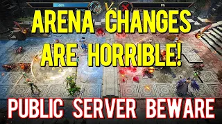 These Arena Changes Are Bad! | Forerunners | Watcher of Realms