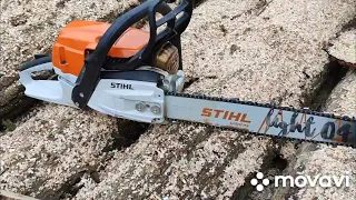 #31 Stihl ms 261 - docieranie