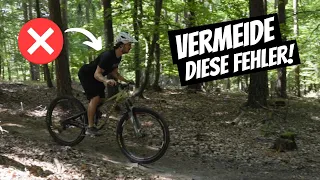 Die 5 HÄUFIGSTEN MTB FAHRTECHNIK FEHLER! Mountainbike Basics by Jordan Hugo