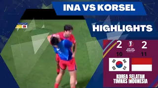 FULL HIGHLIGHT INA VS KOREA SELATAN PIALA ASIA 2024