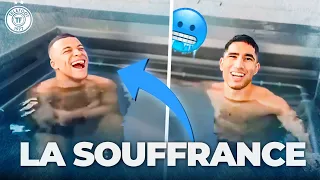 Quand Mbappé et Hakimi SOUFFRENT dans un bain glacé 😂 -  La Quotidienne #1517