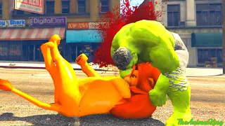 SIMBA AND NALA VS THE INCREDIBLE HULK (Short Cinematic Movie 4K Ultra Graphics)