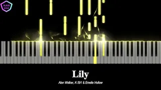 Alan Walker, K-391 & Emelie Hollow - Lily | Piano Tutorial by Klaus Music