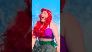 THE LITTLE MERMAID MEDLEY!!! 🧜🏻‍♀️✨IS OUT NOW!!! #shorts  #ariel #sharpefamily