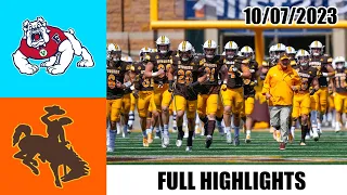 Wyoming vs Fresno State FULL GAME HIGHLIGHTS | 2023 College Football