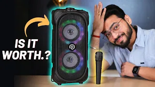 ₹1,499 Party Speaker With Karaoke Mic | Is It Worth..? | Tech Unboxing 🔥