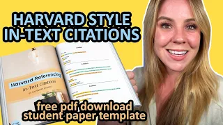 How to Create Citations in Harvard Referencing Style