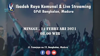 Ibadah Onsite & Online Gereja Pantekosta di Indonesia Bangkalan Madura, Minggu, 14 Februari 2021