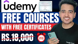 Udemy Free Courses With Free Certificate {NEW IN 2024} Latest Udemy Coupons