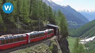 World's Most Beautiful Railway - The Bernina Express