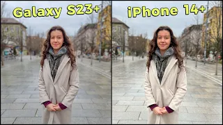 Samsung Galaxy S23 Plus vs iPhone 14 Plus Camera Test