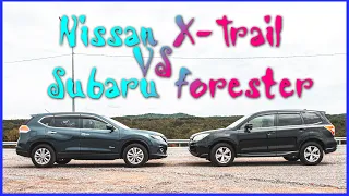 обзор Subaru Forester и Nissan X-Trail