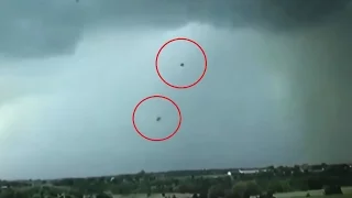 Two UFOs Caught on Live TV During a Weather Report