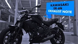 Kawasaki ER 6n Stock Exhaust Note : PowerDrift