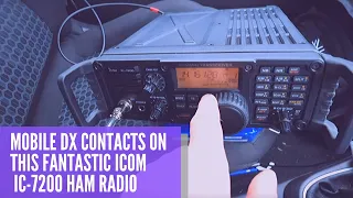 Great long distance contacts using the Icom IC-7200 ham radio