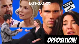 Luna Asserts Her Demands, Ridge & Brooke Clash Over Thope,  Thomas & Hope Share Intense Moments!