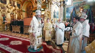 Блаженнейший Митрополит Киевский и всея Украины Онуфрий посетил Свято-Успенскую Почаевскую Лавру.