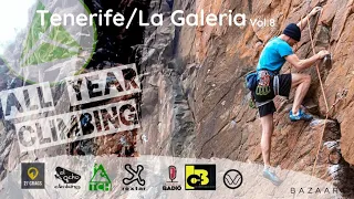 Climbing Tenerife Arico presenting climbing spots Tenerife - La Galeria. Vol. 8