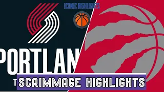 TRAIL BLAZERS VS RAPTORS | FULL SCRIMMAGE HIGHLIGHTS | JULY 26, 2020 | NBA RESTART