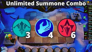 NEW SUMMONER SYNERGY BEST COMBO UNLIMITED SUMMON TRICK | MLBB MAGIC CHESS BEST SYNERGY COMBO TERKUAT