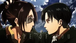 [amv] Levi & Hange | Shape of You