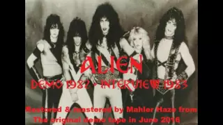 Alien (US) Demo # 1.1982 + Interview 1983  (Restored & mastered rare US metal demo)